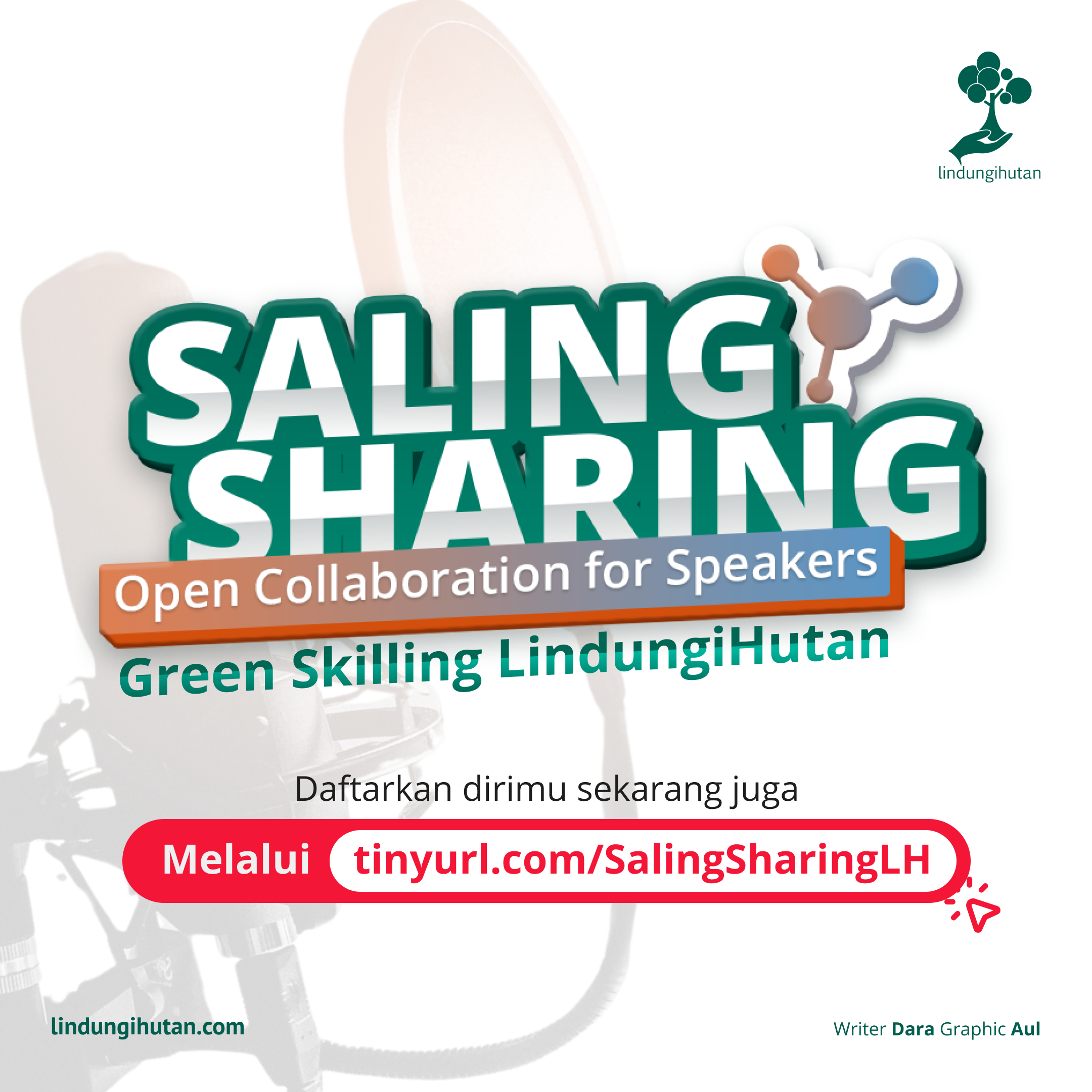 Pendaftaran Terbuka: Pembicara Webinar Green Skilling #SalingSharing